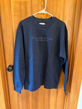 ChampionYellowstone National Park Embroidered Crewneck